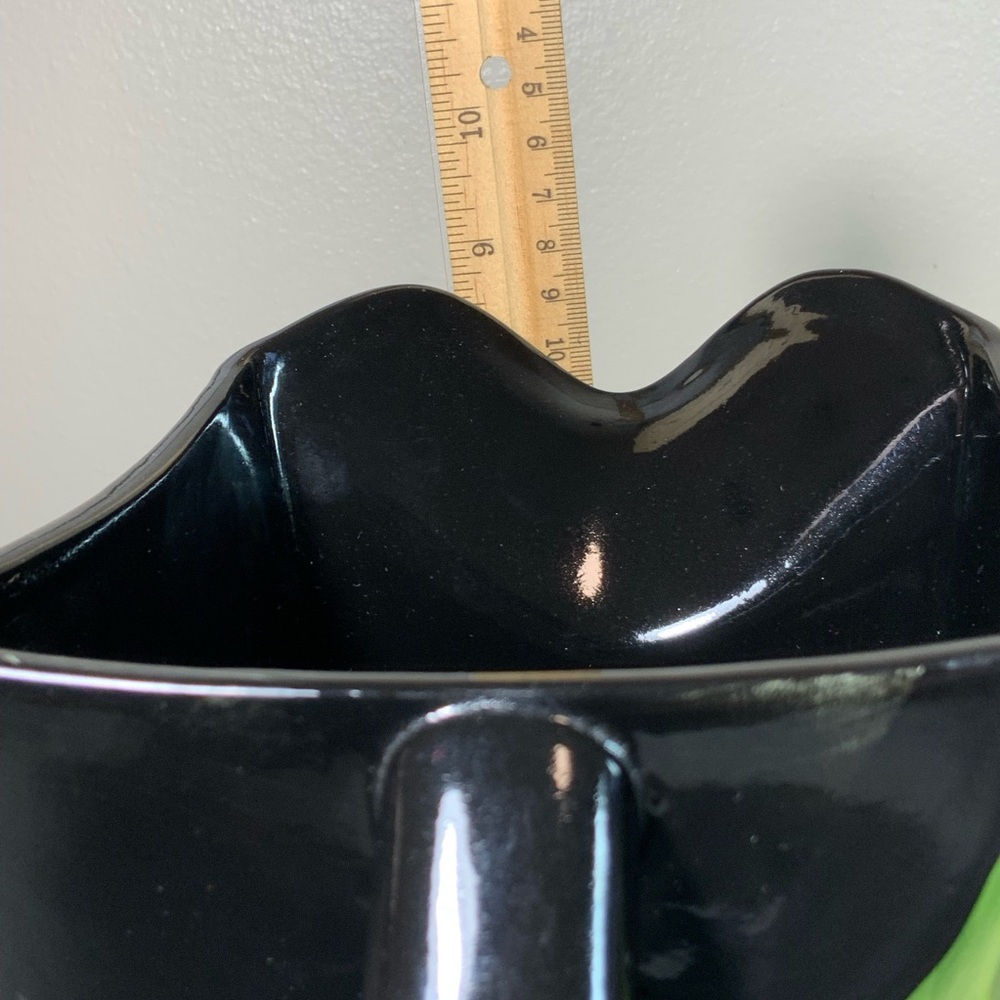 Pacific Rim Hand Painted Floral Pitcher/Vase - Picture 11 of 11